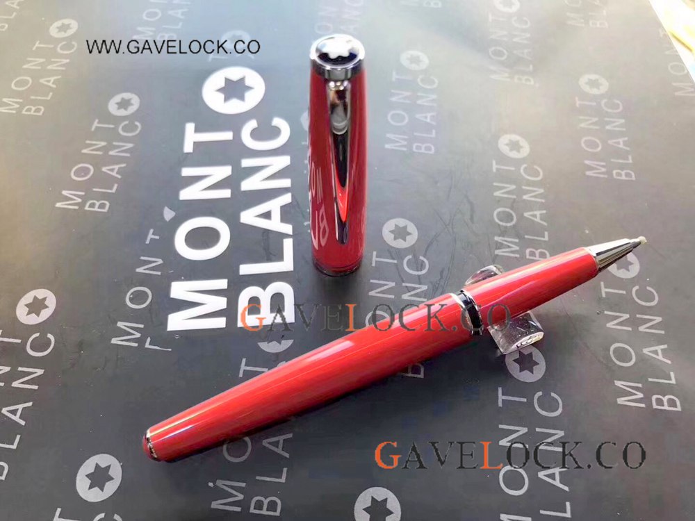 AAA Mont Blanc Knock Off Pens - Montblanc PIX Red Rollerball Pen